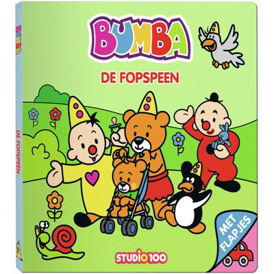 Studio 100 Bumba kartonboek - de fopspeen Studio 100 Bumba kartonboek - de fopspeen