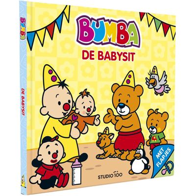 Studio 100 Bumba kartonboek - de babysit Multi kleuren Studio 100 Bumba kartonboek - de babysit Multi kleuren