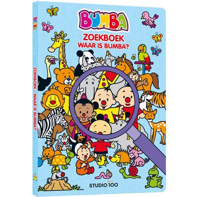 Studio 100 Bumba zoekboek - waar is bumba? Multi kleuren Studio 100 Bumba zoekboek - waar is bumba? Multi kleuren