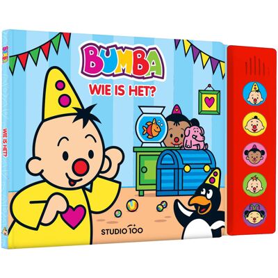Studio 100 Bumba geluidenboek - hoor eens wie daar is! Multi kleuren Studio 100 Bumba geluidenboek - hoor eens wie daar is! Multi kleuren
