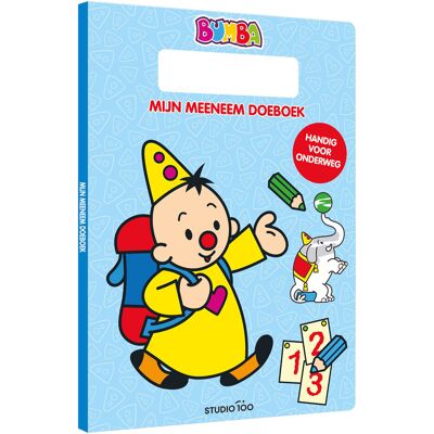 Studio 100 Bumba doeboek - on the go Blauw Studio 100 Bumba doeboek - on the go Blauw
