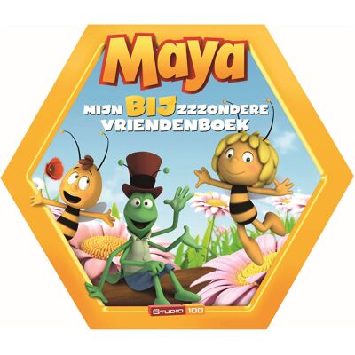 Studio 100 Maya vriendenboek - mijn bijzondere vriendenboek Multi kleuren Studio 100 Maya vriendenboek - mijn bijzondere vriendenboek Multi kleuren