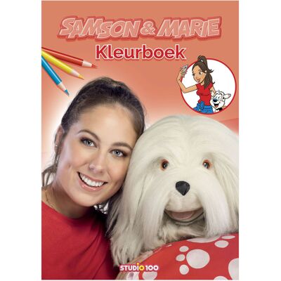 Studio 100 Samson & marie kleurboek Multi kleuren Studio 100 Samson & marie kleurboek Multi kleuren