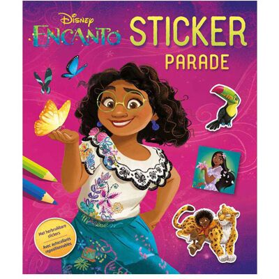 Disney sticker parade encanto stickerboek Multi kleuren Disney sticker parade encanto stickerboek Multi kleuren