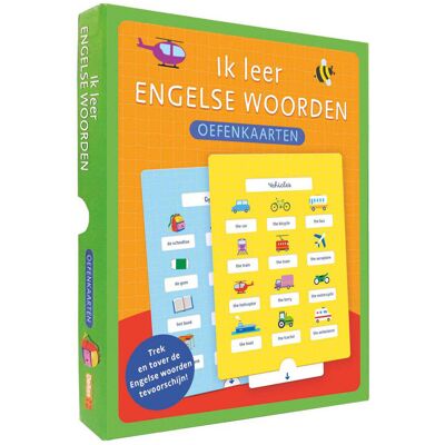 Deltas Ik leer engelse woorden oefenkaarten multi kleuren Deltas Ik leer engelse woorden oefenkaarten multi kleuren