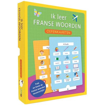 Deltas Ik leer franse woorden oefenkaarten multi kleuren Deltas Ik leer franse woorden oefenkaarten multi kleuren