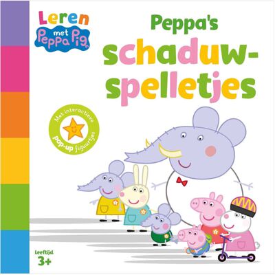 Big Balloon Peppa's schaduwspelletjes Multi kleuren Big Balloon Peppa's schaduwspelletjes Multi kleuren