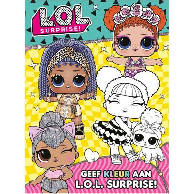 Big Balloon Geef kleur aan l.o.l. surprise! Multi kleuren Big Balloon Geef kleur aan l.o.l. surprise! Multi kleuren
