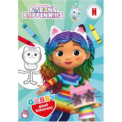 Big Balloon Gabby's poppenhuis - gabby gaat kleuren Multi kleuren Big Balloon Gabby's poppenhuis - gabby gaat kleuren Multi kleuren