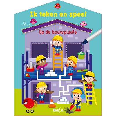 Standaard Uitgeverij Ik teken en speel - op de bouwplaats (wipe & clean) Standaard Uitgeverij Ik teken en speel - op de bouwplaats (wipe & clean)