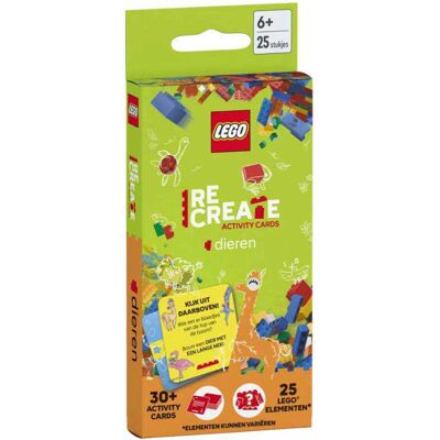 Lego recreate activity cards dieren Multi kleuren Lego recreate activity cards dieren Multi kleuren