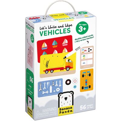 Banana Panda - laten we voertuigen schrijven en wissen Multi Kleuren Banana Panda - laten we voertuigen schrijven en wissen Multi Kleuren