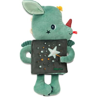 Lilliputiens - knuffelboek - joe de draak Lilliputiens - knuffelboek - joe de draak