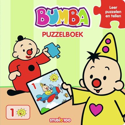 Studio 100 Bumba puzzelboek - puzzelen en tellen Studio 100 Bumba puzzelboek - puzzelen en tellen
