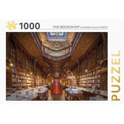 Rebo puzzel 1.000 st. the bookshop. Rebo puzzel 1.000 st. the bookshop.