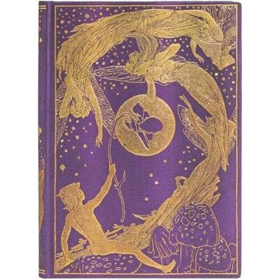 Paperblanks lang's fairy books violet fairy midi - gelinieerd Paperblanks lang's fairy books violet fairy midi - gelinieerd