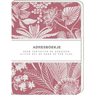 Pic Adresboekje troal pink Pic Adresboekje troal pink