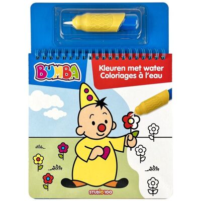 Studio 100 Bumba kleurboek - kleuren met water Studio 100 Bumba kleurboek - kleuren met water