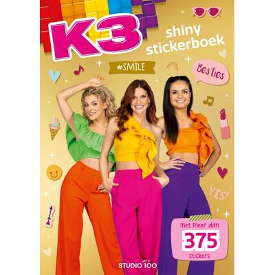 Studio 100 K3 stickerboek - shiny stickers Multi kleuren Studio 100 K3 stickerboek - shiny stickers Multi kleuren