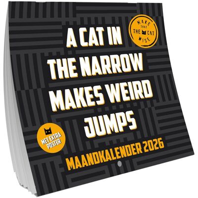 Interstat Make that the cat wise kalender 2026 Interstat Make that the cat wise kalender 2026