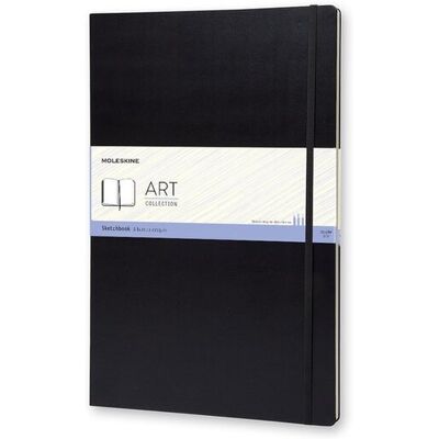 Moleskine art schetsboek - a3 - hardcover - zwart Moleskine art schetsboek - a3 - hardcover - zwart
