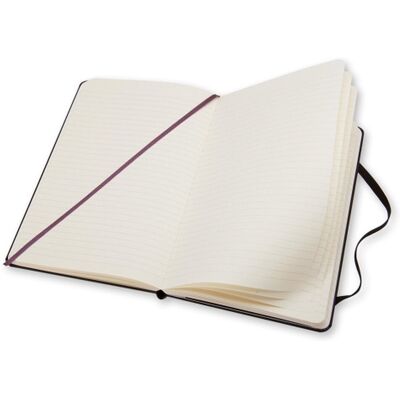 Moleskine classic notitieboek - large - hardcover - geruit - zwart Moleskine classic notitieboek - large - hardcover - geruit - zwart