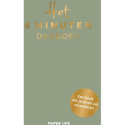 Spectrum Het 6 minuten dagboek - groen Spectrum Het 6 minuten dagboek - groen