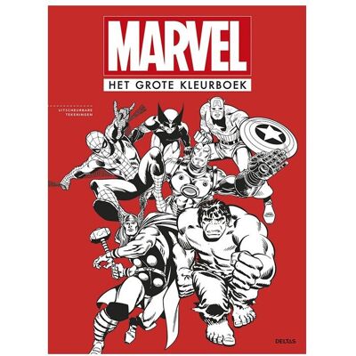 Marvel het grote kleurboek Multi kleuren Marvel het grote kleurboek Multi kleuren