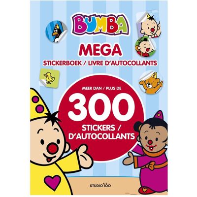 Studio 100 Bumba mega stickerboek Multi kleuren Studio 100 Bumba mega stickerboek Multi kleuren