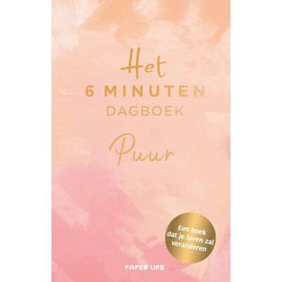Spectrum Het 6 minuten dagboek - puur - roze Spectrum Het 6 minuten dagboek - puur - roze