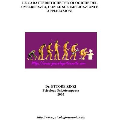 Imp Le caratteristiche psicologiche del cyberspazio. le licazioni e applicazioni della rete Imp Le caratteristiche psicologiche del cyberspazio. le licazioni e applicazioni della rete