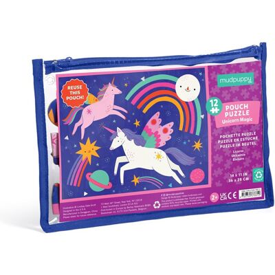 Mudpuppy puzzel - magische eenhoorn - 36x28cm - 12 stukken - 2 jaar Mudpuppy puzzel - magische eenhoorn - 36x28cm - 12 stukken - 2 jaar