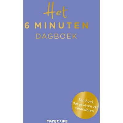 Spectrum Het 6 minuten dagboek - paars Spectrum Het 6 minuten dagboek - paars