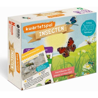 Rebo kwartetspel insecten Rebo kwartetspel insecten