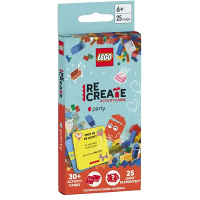 Lego recreate activity cards: party Multi kleuren Lego recreate activity cards: party Multi kleuren
