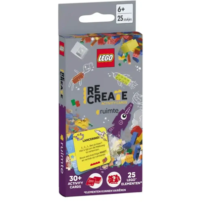 Lego recreate activity cards: ruimte Lego recreate activity cards: ruimte