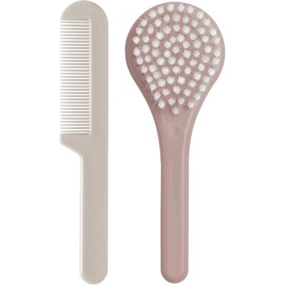 LUMA Kam & borstel nylon blush pink LUMA Kam & borstel nylon blush pink