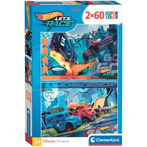 Clementoni Model - Hot Wheels Puzzel Set - 2x60 Stuks Clementoni Model - Hot Wheels Puzzel Set - 2x60 Stuks