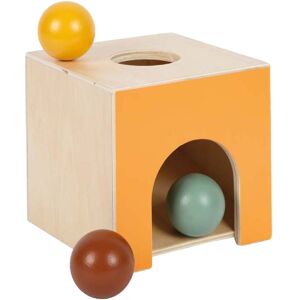 Small Foot - houten montessori knikkerdoos fsc Multi kleuren Small Foot - houten montessori knikkerdoos fsc Multi kleuren