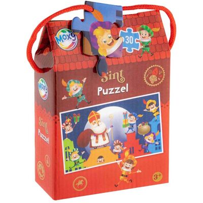 Creative Craft Group Sinterklaas puzzel in doosje - 30st. Multi kleuren Creative Craft Group Sinterklaas puzzel in doosje - 30st. Multi kleuren