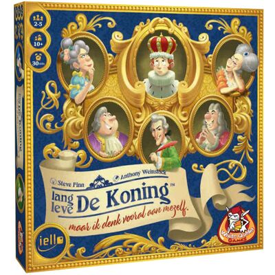 White Goblin Games Lang leve de koning - bordspel Multi kleuren White Goblin Games Lang leve de koning - bordspel Multi kleuren