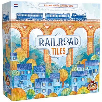 White Goblin Games Railroad tiles - bordspel Multi kleuren White Goblin Games Railroad tiles - bordspel Multi kleuren