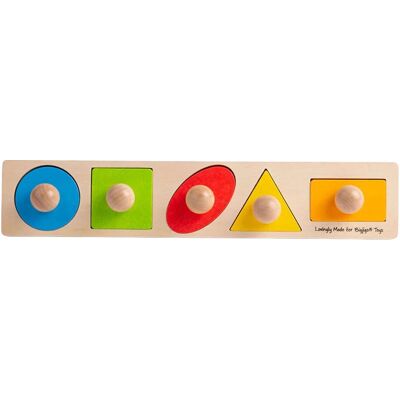 Bigjigs Toys Baby Vormenpuzzel - Educatief Speelgoed Bigjigs Toys Baby Vormenpuzzel - Educatief Speelgoed
