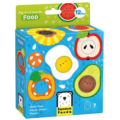 Banana Panda - mijn eerste puzzel eten Multi Kleuren Banana Panda - mijn eerste puzzel eten Multi Kleuren