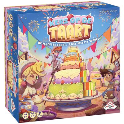 Identity Games Kers op de taart bordspel Multi kleuren Identity Games Kers op de taart bordspel Multi kleuren