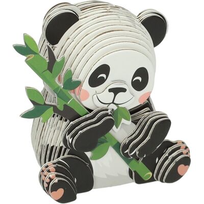 DIY 3D Model Puzzel - Panda Multi kleuren DIY 3D Model Puzzel - Panda Multi kleuren
