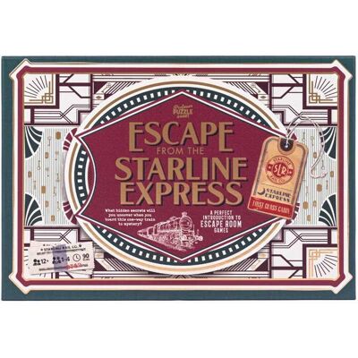Professor Puzzle - Starline Express - Escape Room Spel Professor Puzzle - Starline Express - Escape Room Spel