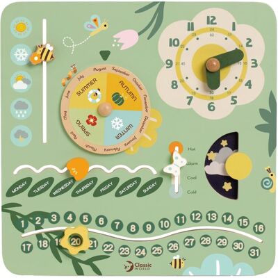 Classic World vintage kalender multi kleuren - kalender Classic World vintage kalender multi kleuren - kalender