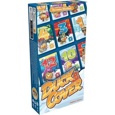 Asmodee Duck & cover - kaartspel - 2 tot 7 spelers - 8+ jaar - familiespel - gezelschapsspel - snel, eenvoudig en hilarisch kaartspel Asmodee Duck & cover - kaartspel - 2 tot 7 spelers - 8+ jaar - familiespel - gezelschapsspel - snel, eenvoudig en hilarisch kaartspel