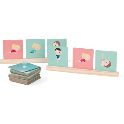 BS Toys - poseer & combineer spel - bordspel - kaarten nadoen & matchen - vanaf 4 jaar Multi kleuren BS Toys - poseer & combineer spel - bordspel - kaarten nadoen & matchen - vanaf 4 jaar Multi kleuren